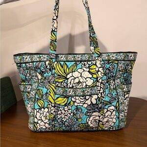 Vera Bradley Floral Tote Bag - Multicolor
